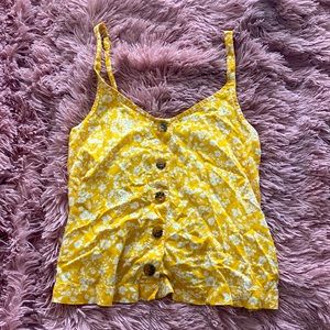 CUTE FLORAL HOLLISTER TANK